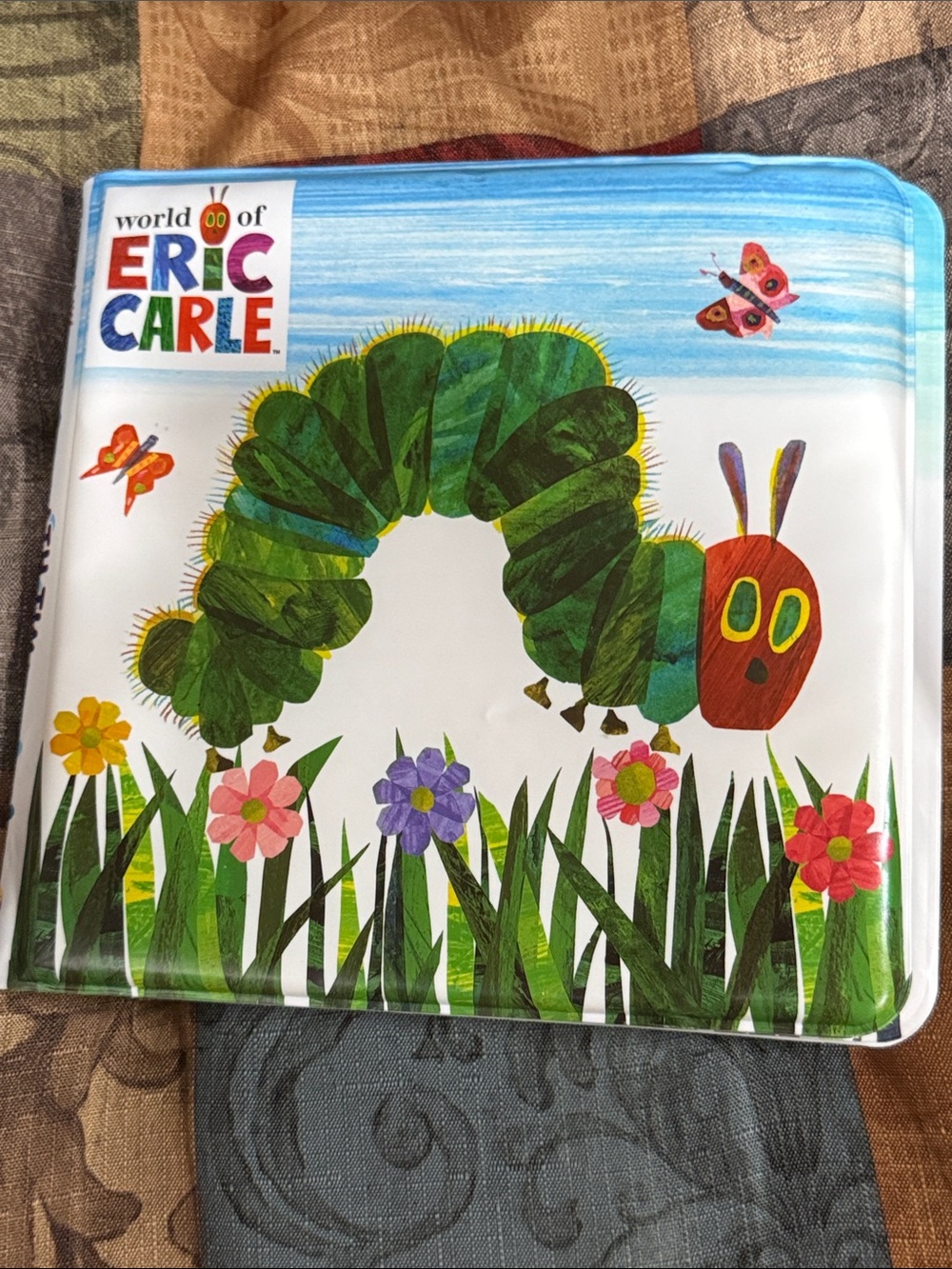 World of Eric Carle Bath Time Book waterproof, colorful, familiar stories